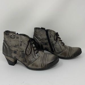 BRAND NEW NEVER WORN Remonte Zipper Booties